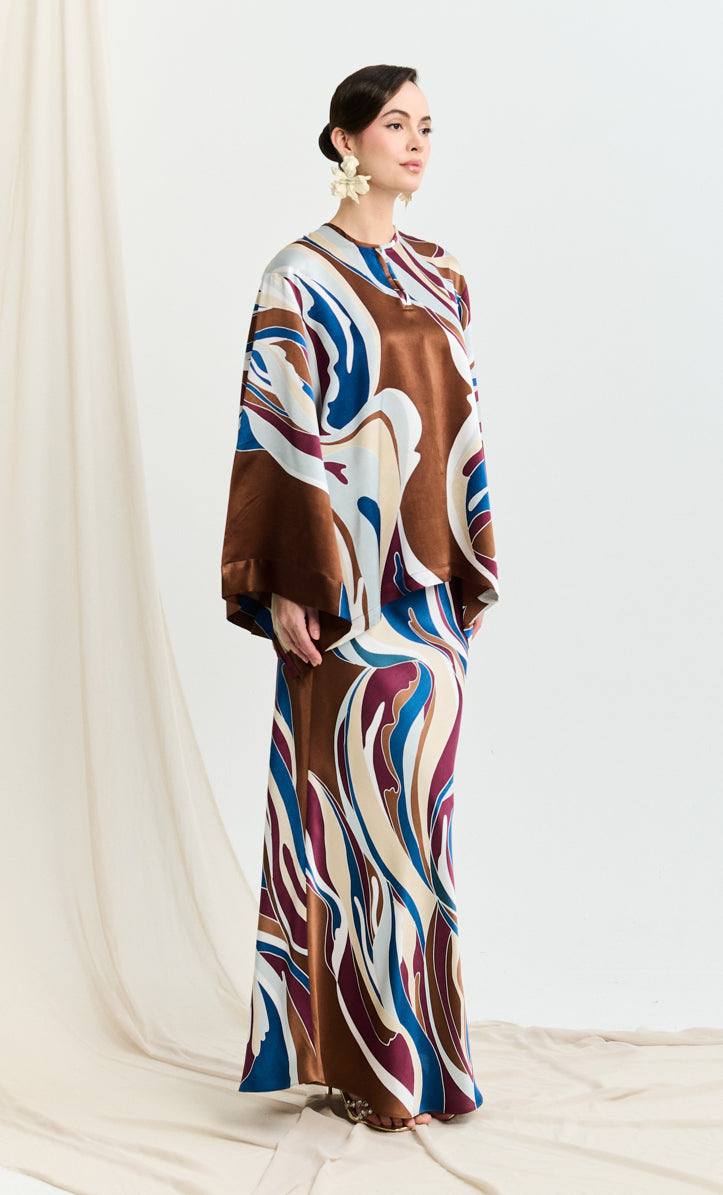 Leora Set - Beeline Satin Silk