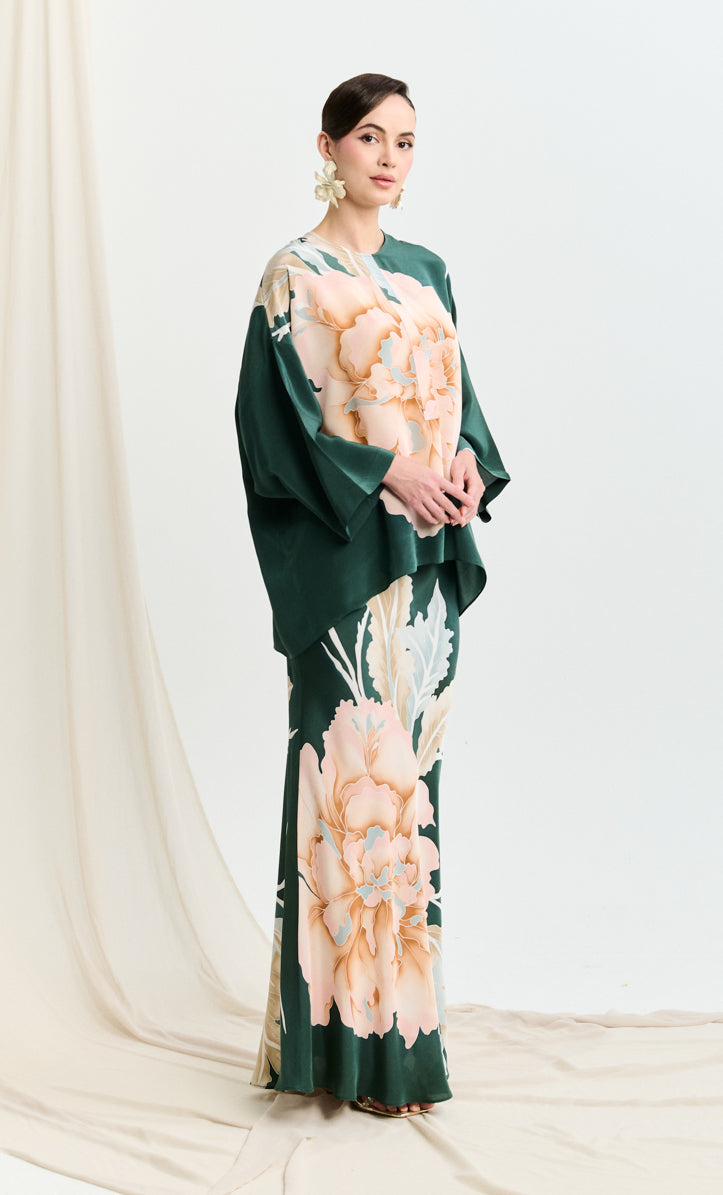 Ruby Set - Blossom Crepe Silk