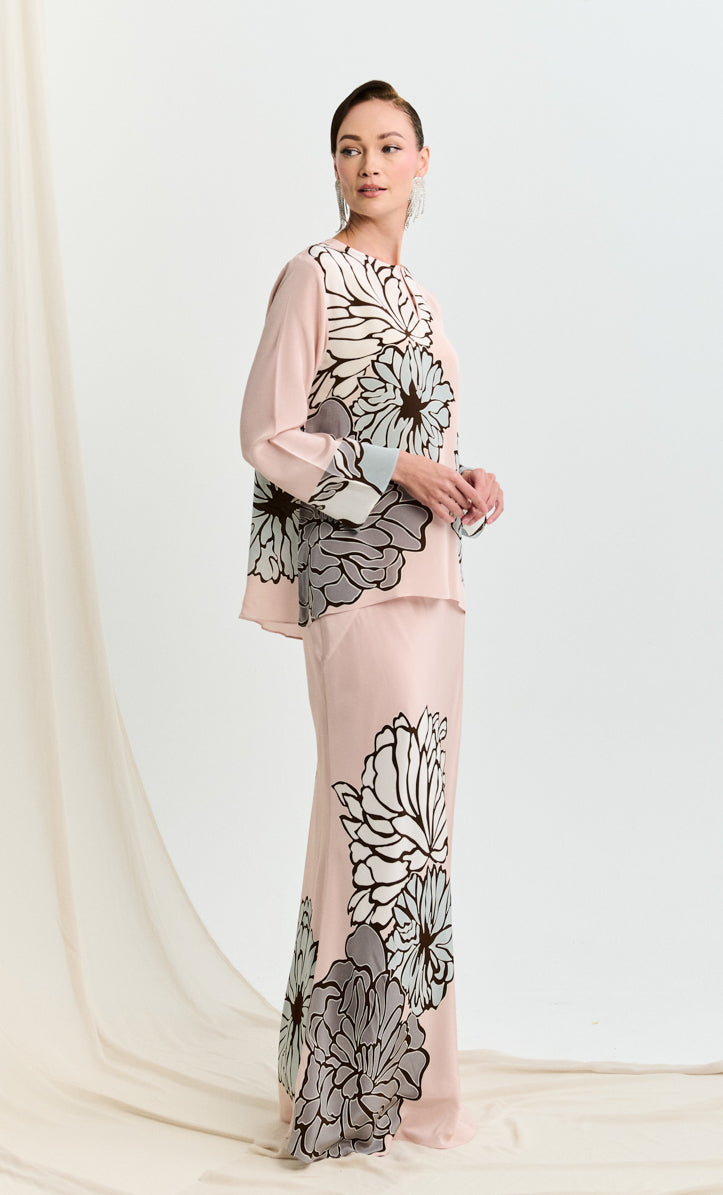 Pery Set Leher Kurung  - Dahlia