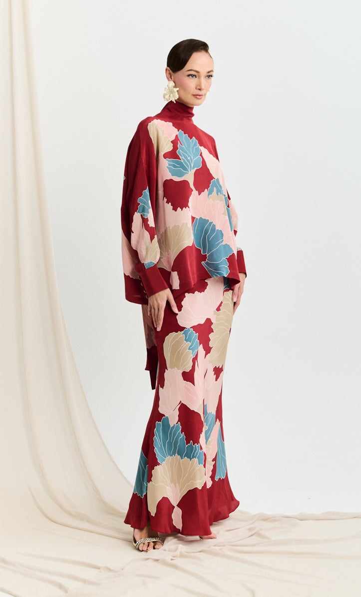Elisa Set - Petals Crepe Silk