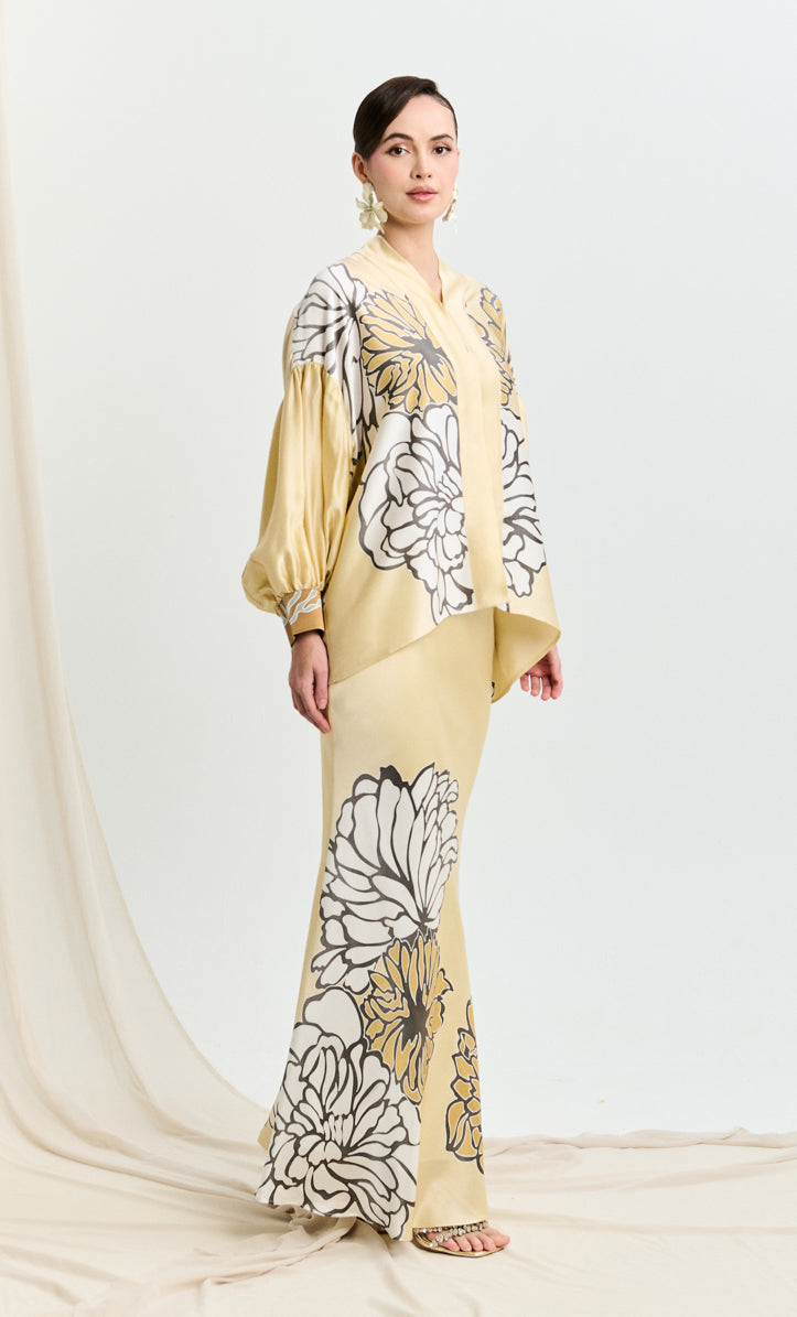 Anne Set - Dahlia Satin Silk