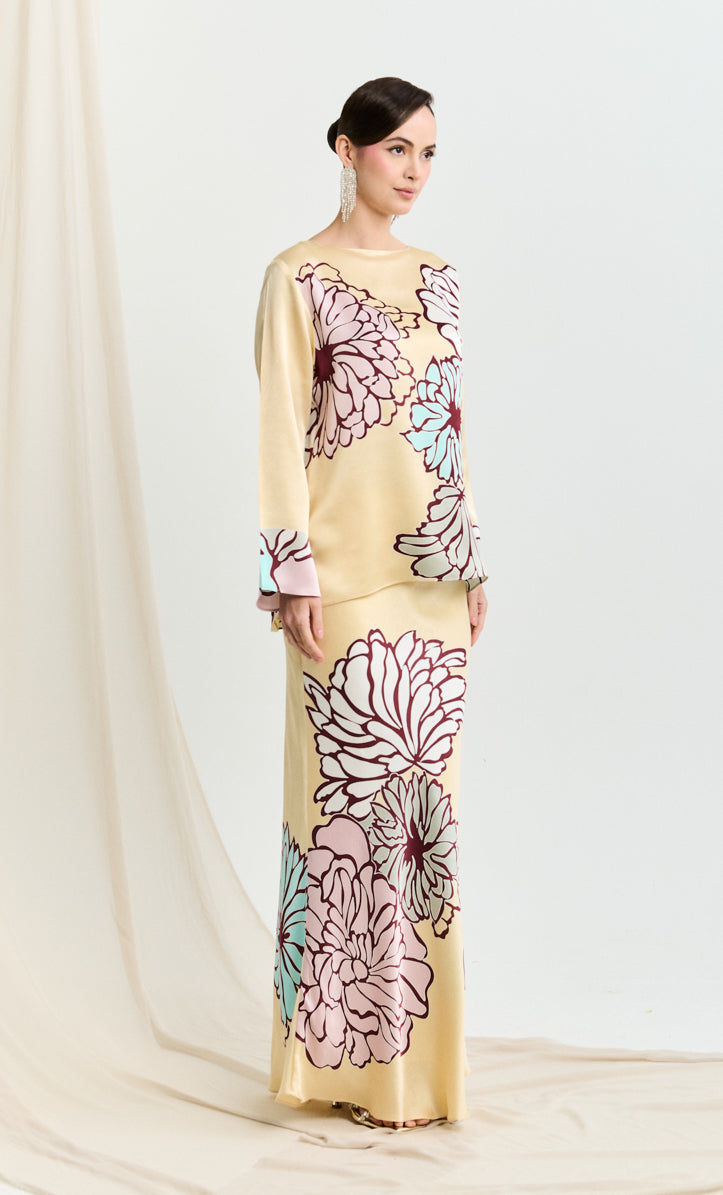 Pery Set Boatneck  - Dahlia