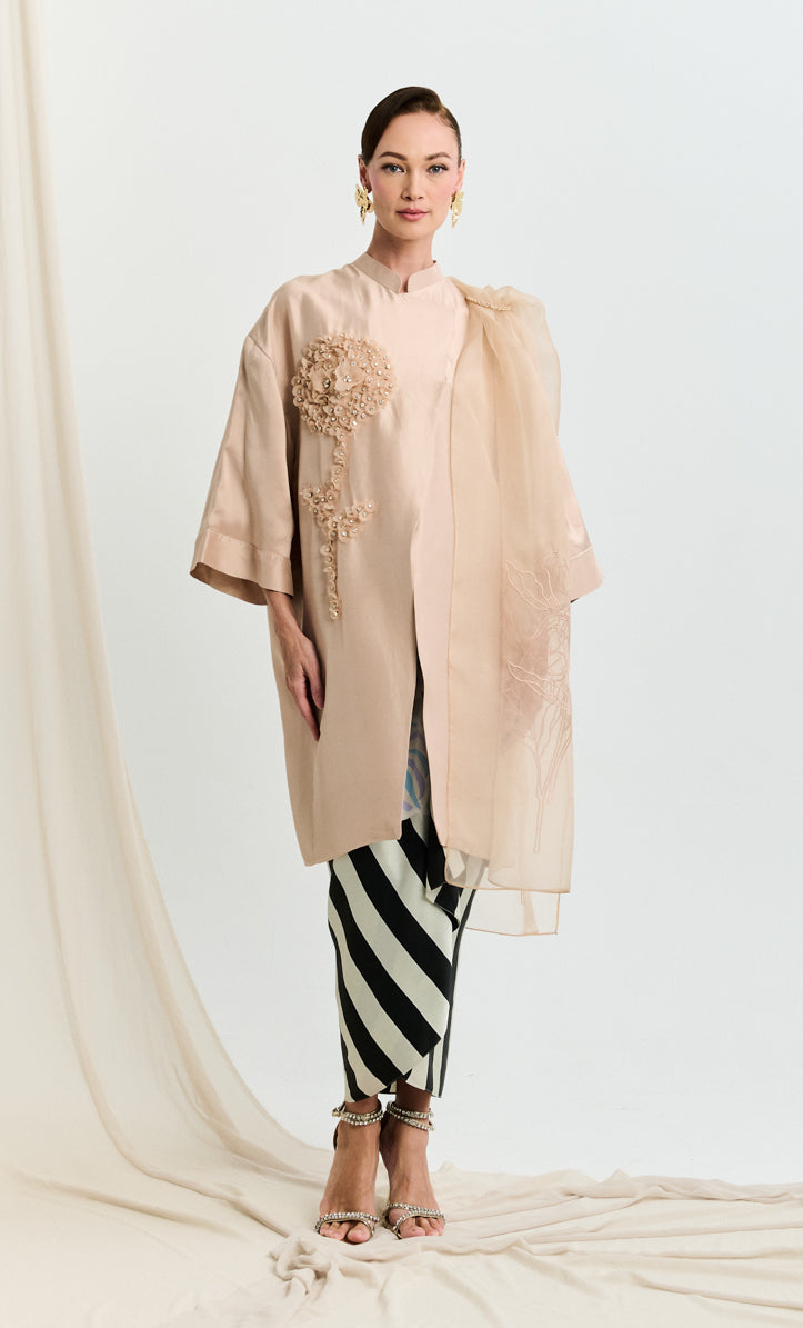 Beaded Lisa Top with Dre Pareo