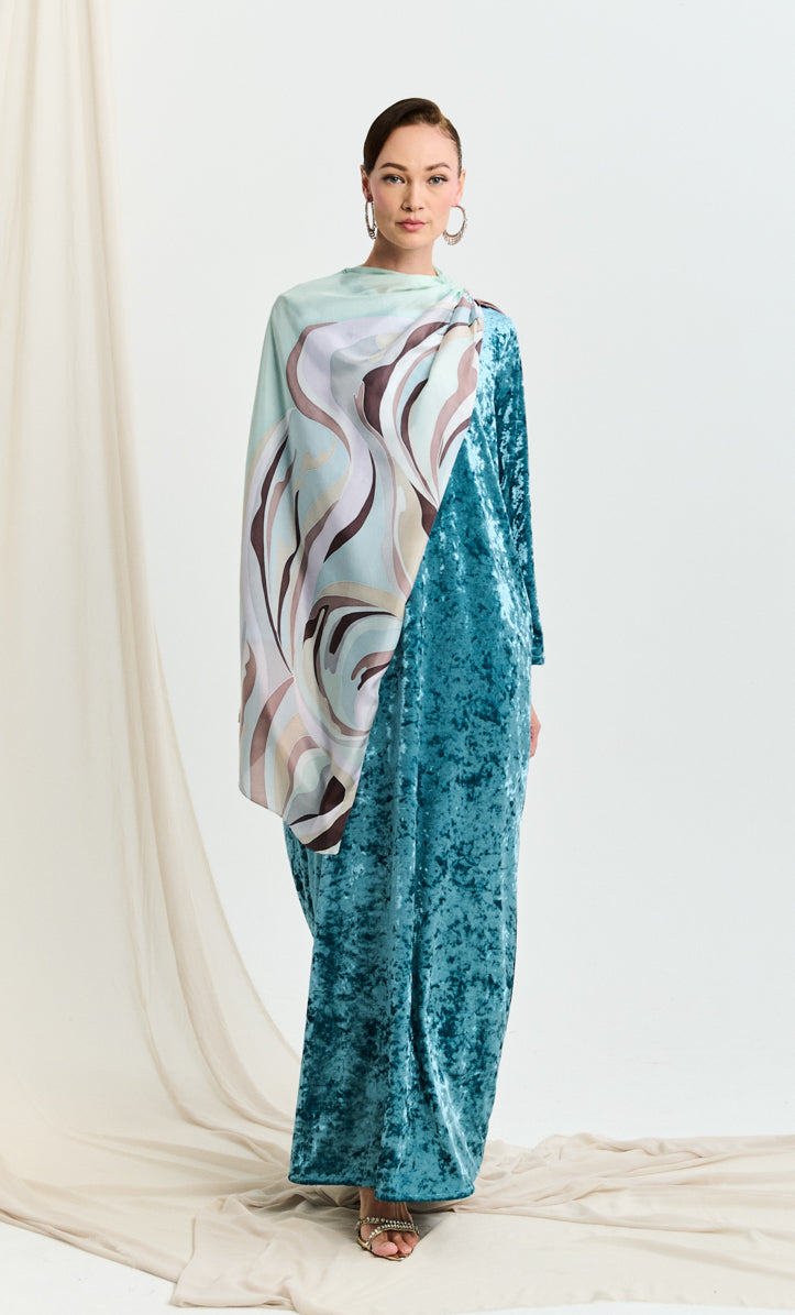 Diora Dress with Beeline Batik