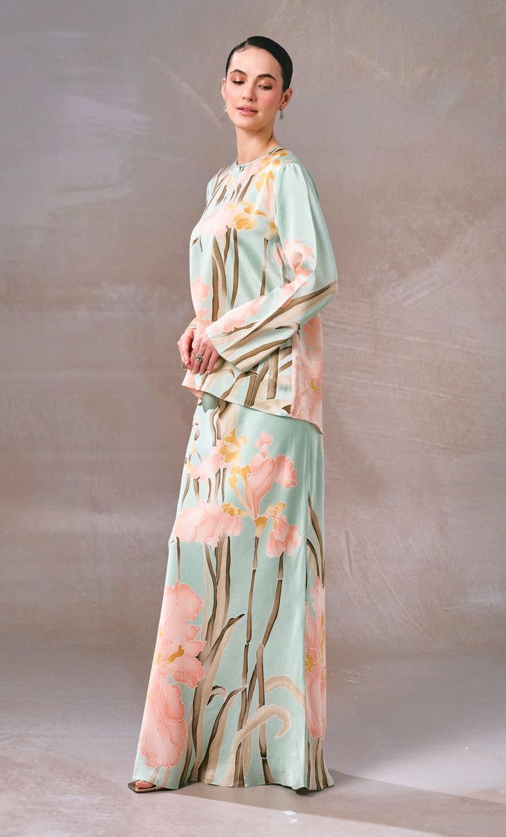 Pery Set Leher Kurung - Laila