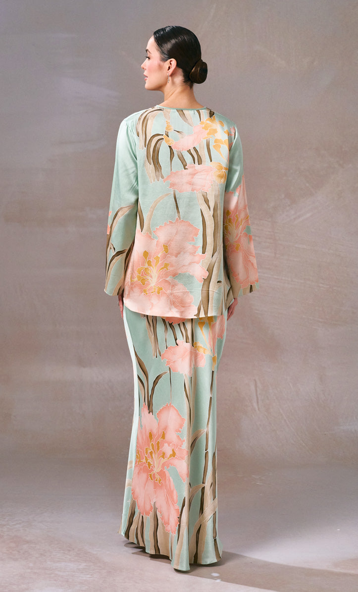 Pery Set Leher Kurung - Laila
