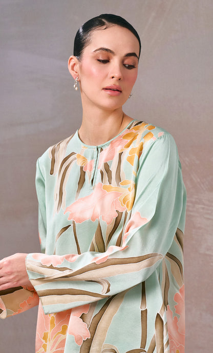 Pery Set Leher Kurung - Laila