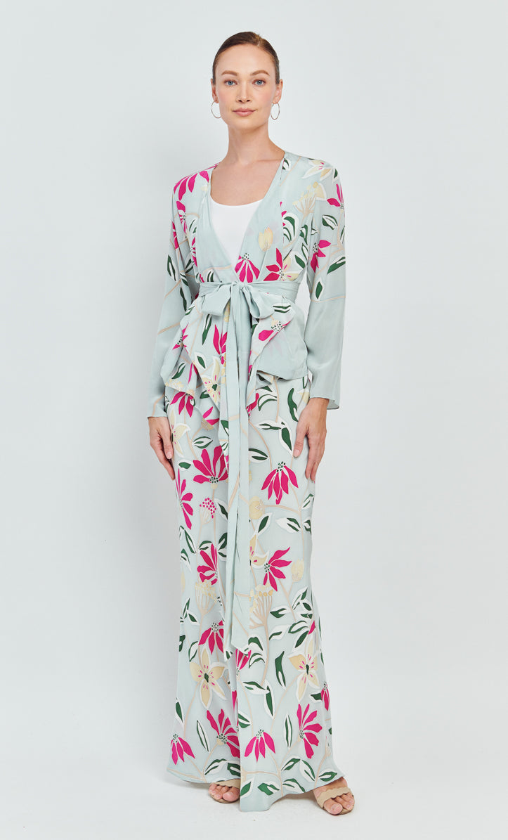 Wrap Kebaya Set - Mala Crepe Silk