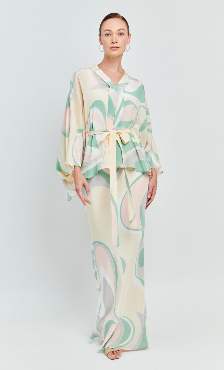 Norah 2.0 Set - Wave Crepe Silk