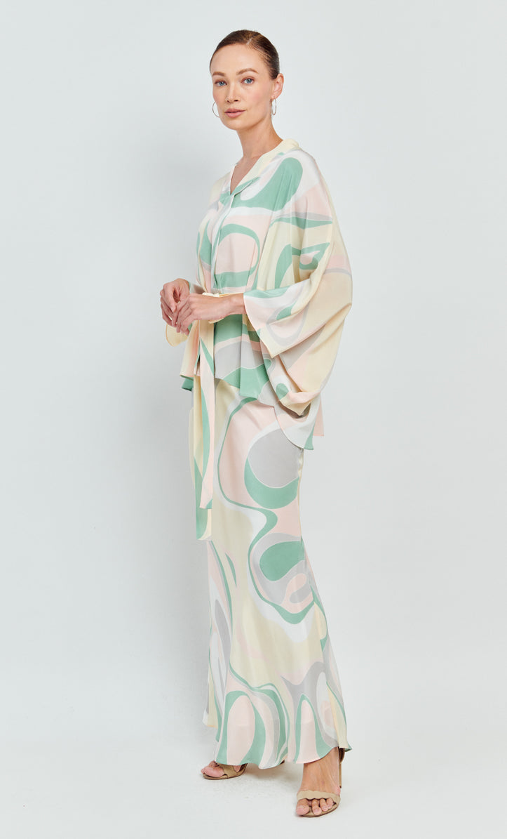 Norah 2.0 Set - Wave Crepe Silk