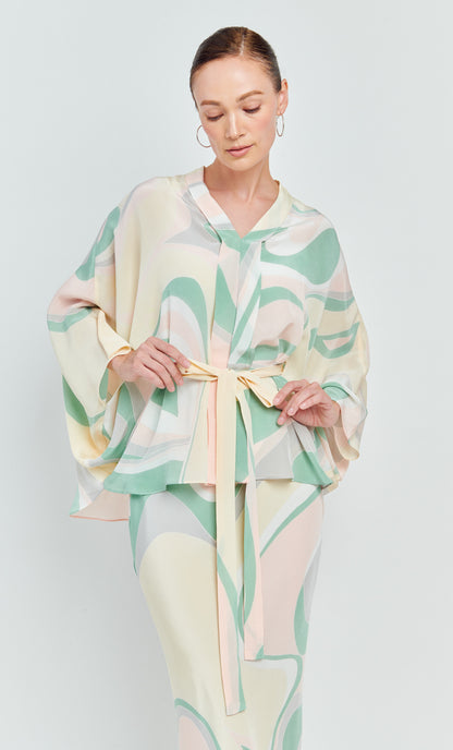 Norah 2.0 Set - Wave Crepe Silk