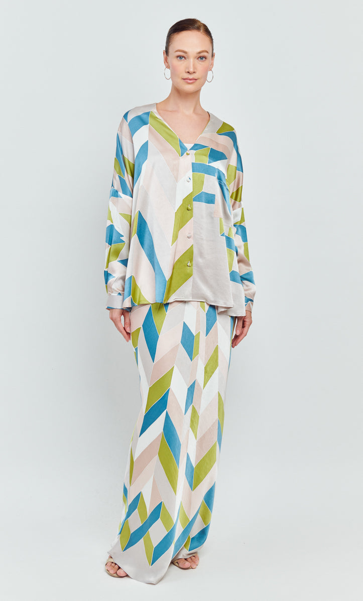 Marcella Set - Prism Satin Silk