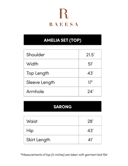 Embroidery and Beaded Amelia Set