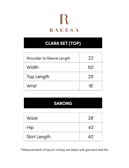 Applique and Beaded Clara Set