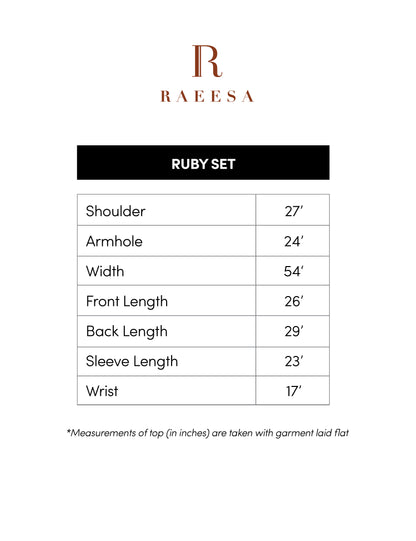 Ruby Set - Blossom Crepe Silk