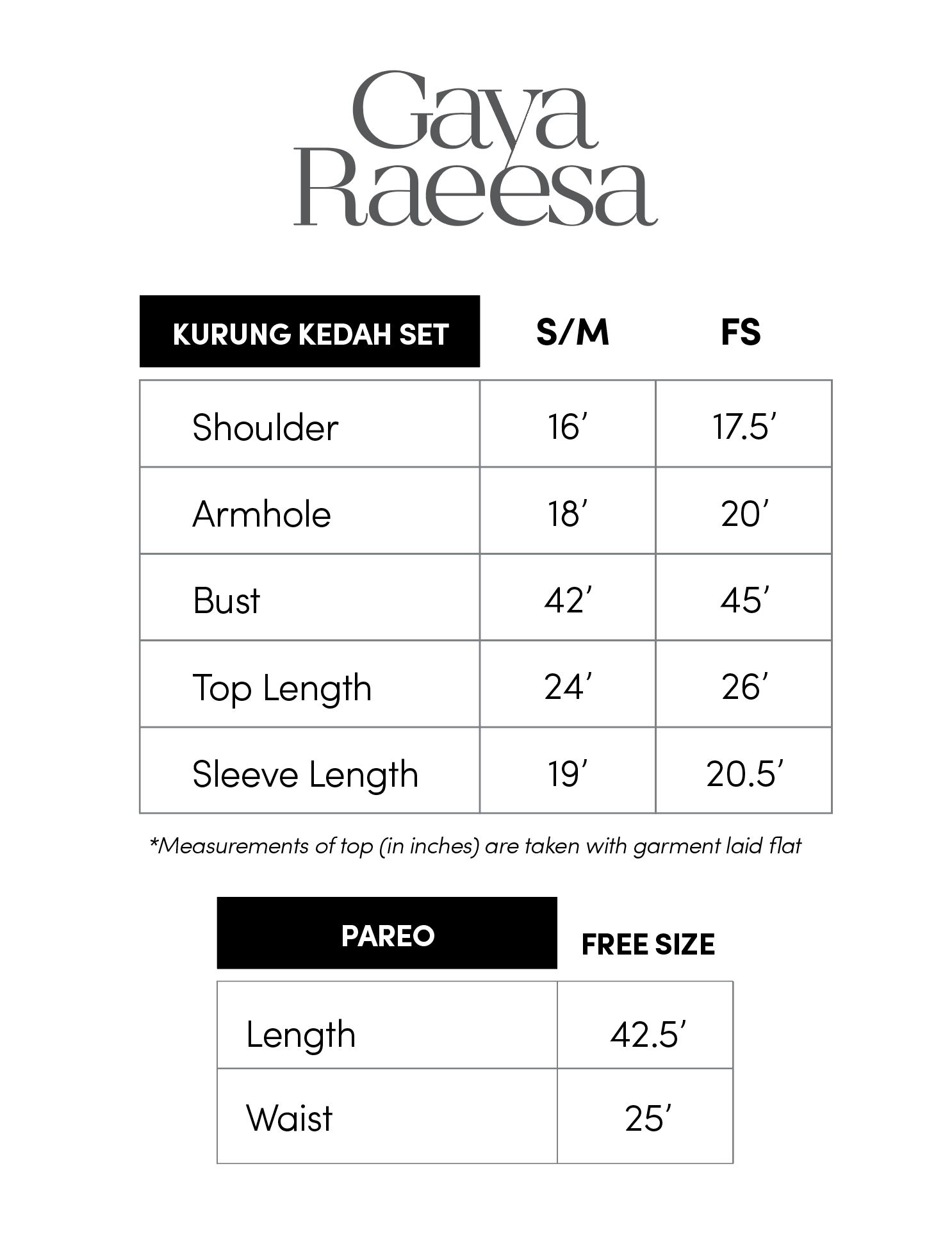 Palma Short Kurung Kedah Set