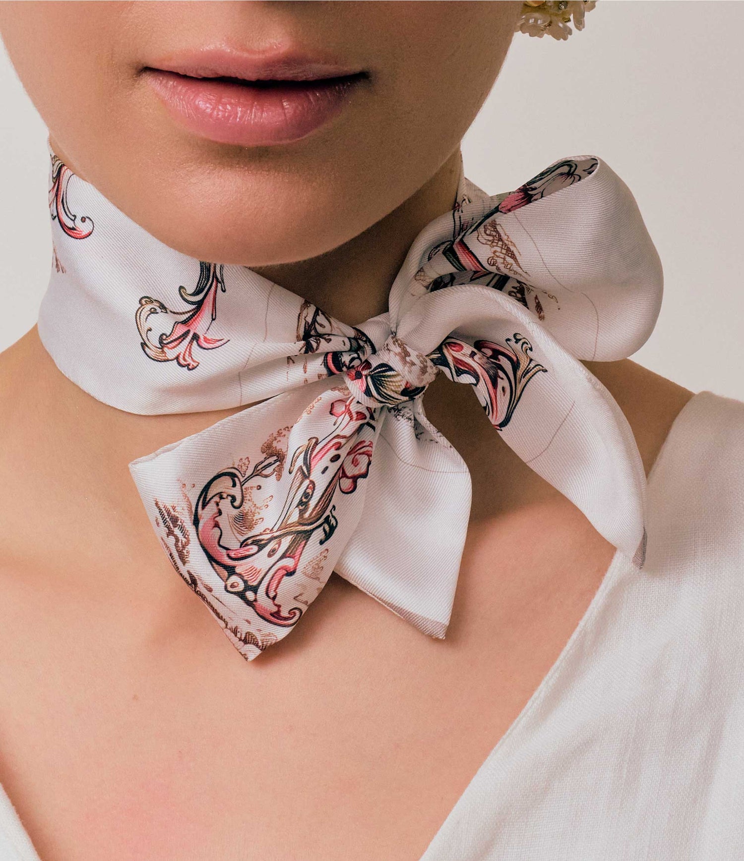 Raeesa ♥ Roberto Coin Exclusive Scarf - Pearl