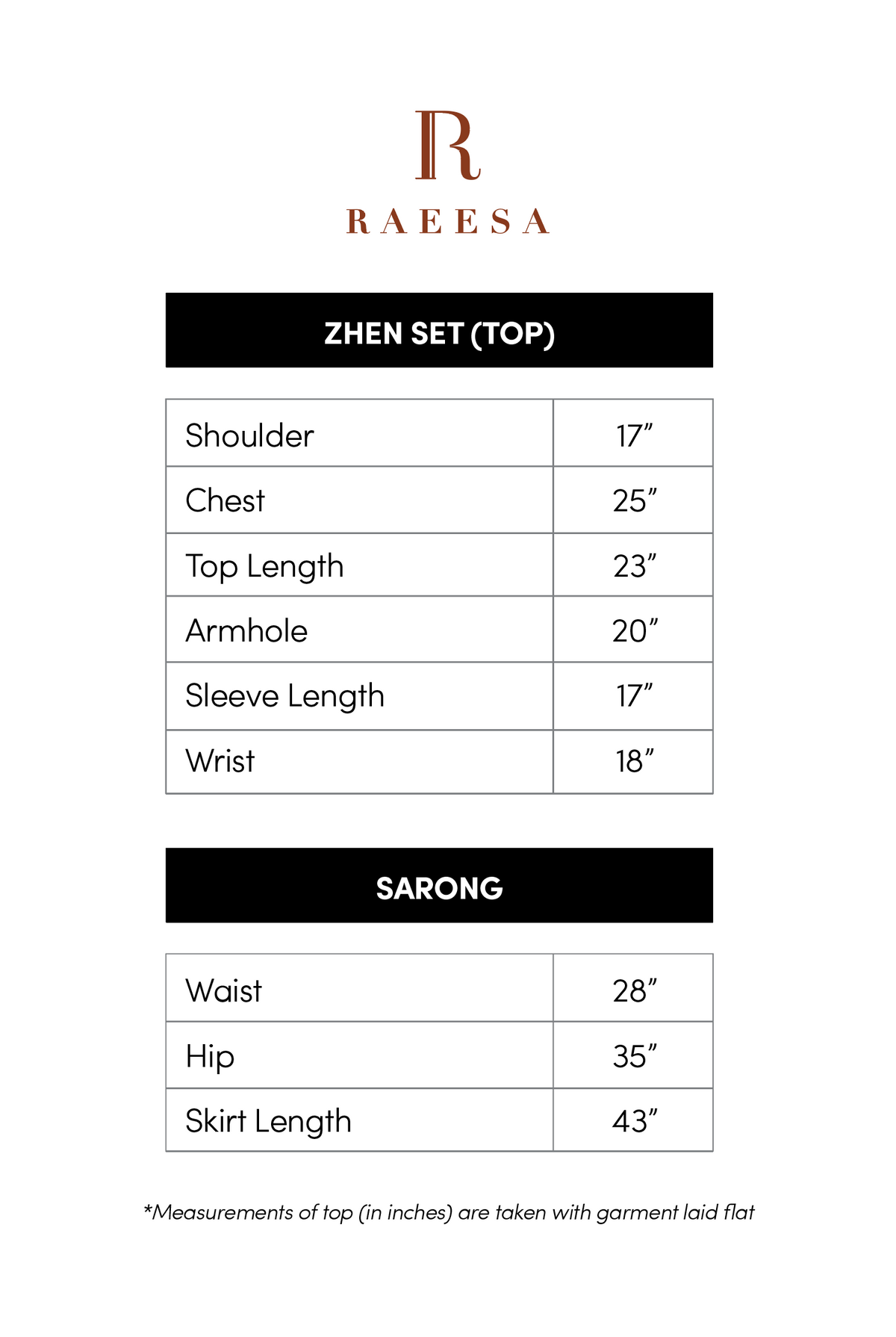 Zhen Top with Mozek Sarong - Laila