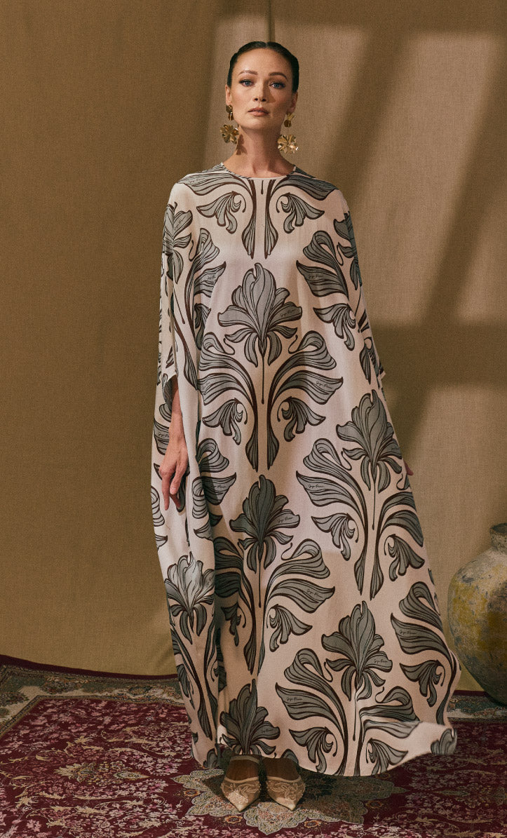 Fleur Leaves Nalia Dress
