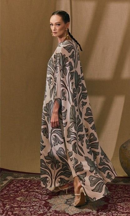 Fleur Leaves Nalia Dress
