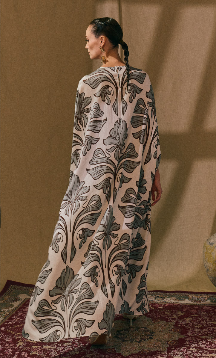 Fleur Leaves Nalia Dress