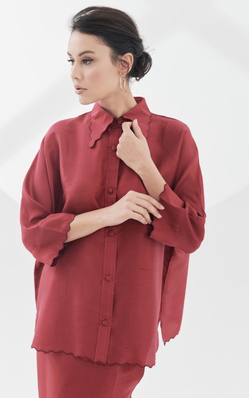 Rossa Set – Embroidery Shantung Silk