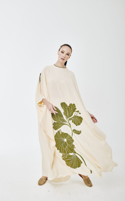 Nalia Dress – Ivy Flowers Cotton Sponge