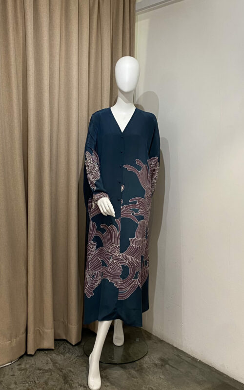 Marcella Dress – Flowwy Crepe Silk