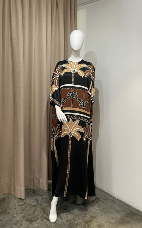 Nalia Dress – Tribal Satin Silk
